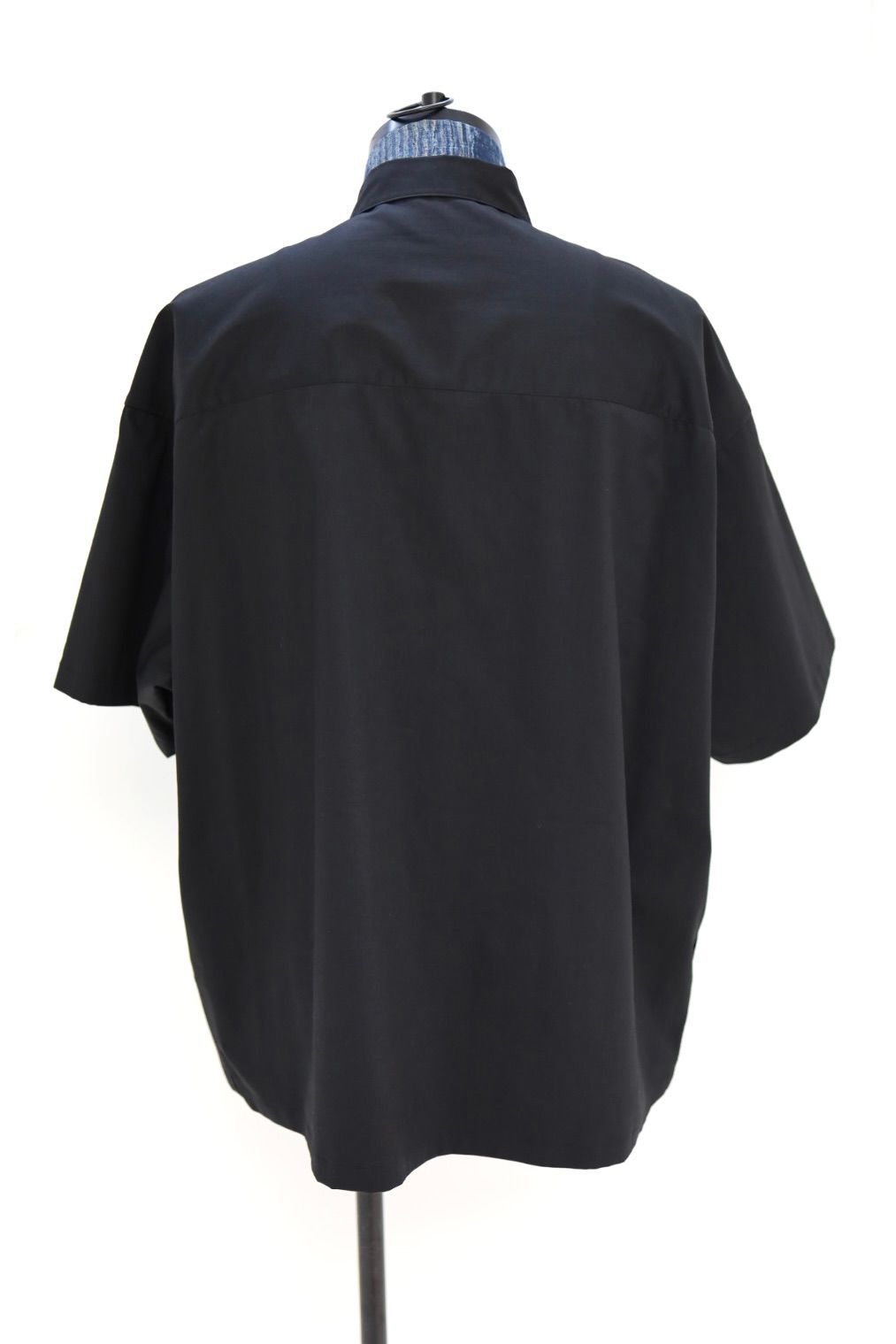 グラフペーパー 26SS Solotex Twill S/S Oversized Box Shirt(GM261-50159B)BLACK☆3月20日(金)発売！