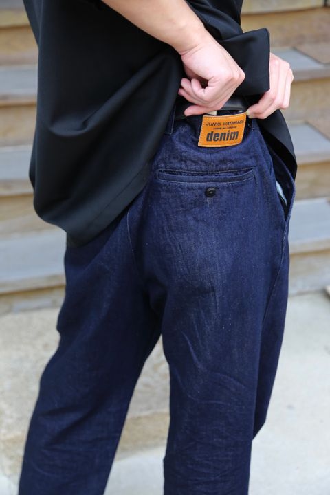 Graphpaper Selvage Wool S/S Oversized Box Shirt(GM212-50260) style. 2021.07.05.