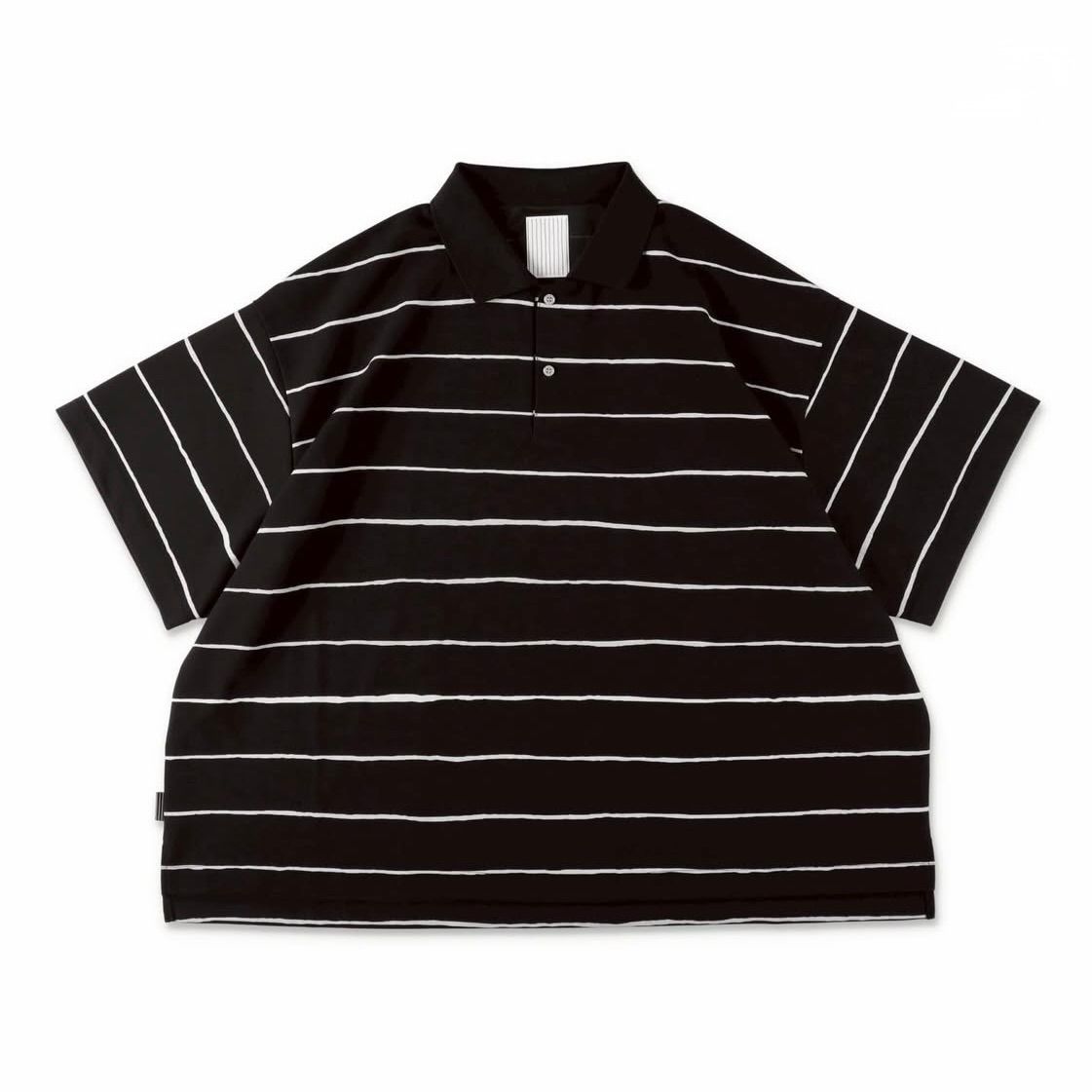 S.F.C 26SS エスエフシー SIDE STRIPE BIG POLO(SFCSS26CS17)Black☆3月20日(金)発売！