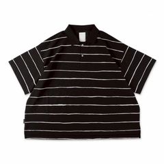 S.F.C 26SS エスエフシー SIDE STRIPE BIG POLO(SFCSS26CS17)Black☆3月20日(金)発売！