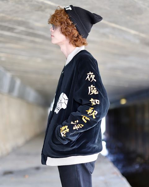 ©SAINT Mxxxxxx X WILDSIDE YOHJI YAMAMOTO SKULL SUKA JACKETスタイル