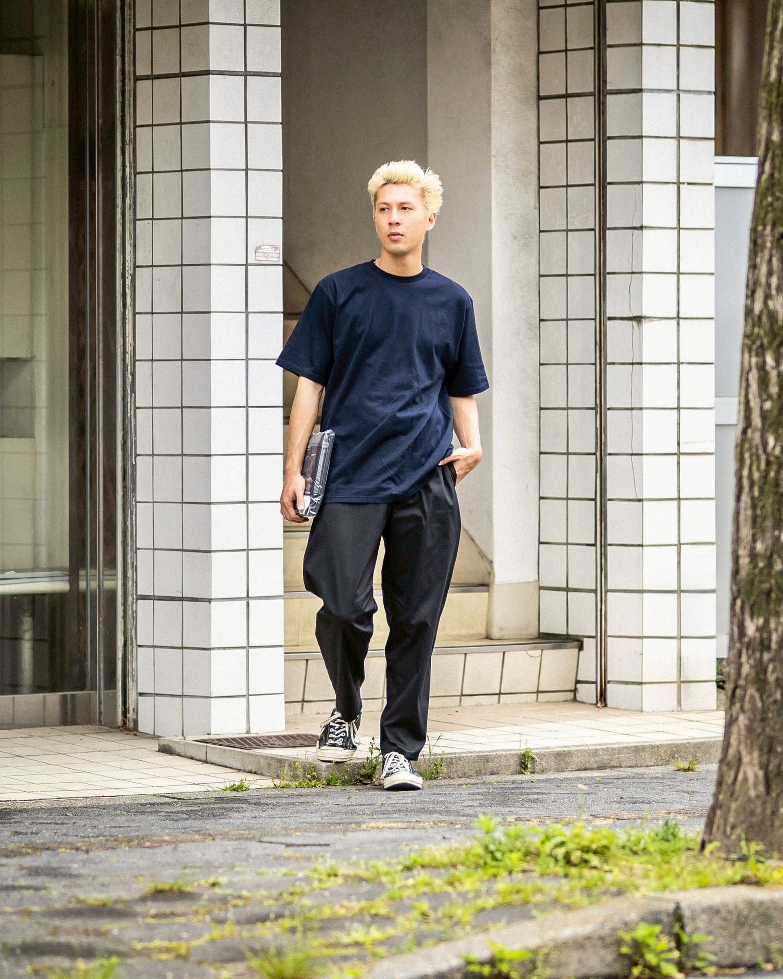 COMME des GARCONS HOMME 23SS ジップアップベストスタイル