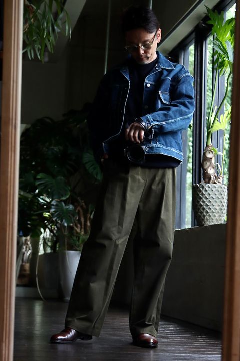 A.PRESSE 2nd Type Denim Jacketスタイル