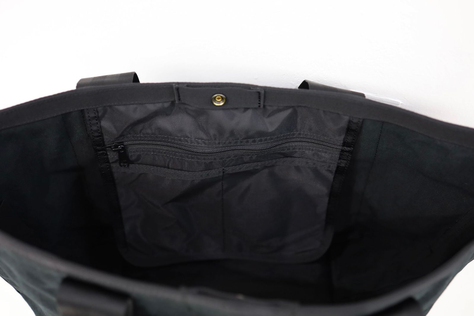 コムデギャルソンオム 綿キャンバスバイオストーン加工バッグ(HQ-K201-051)BLACK☆2月6日(金)発売！