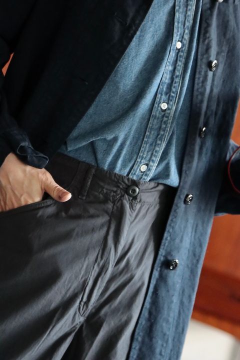 Ets.MATERIAUX 22SS M38 Motor cycle coat"BLUE"style