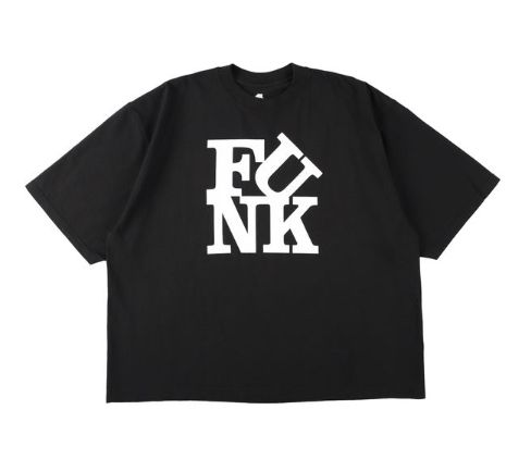 イズネスミュージック 25SS FUNK T-SHIRT(IMP5_06_FUNKRIT01)BLACK