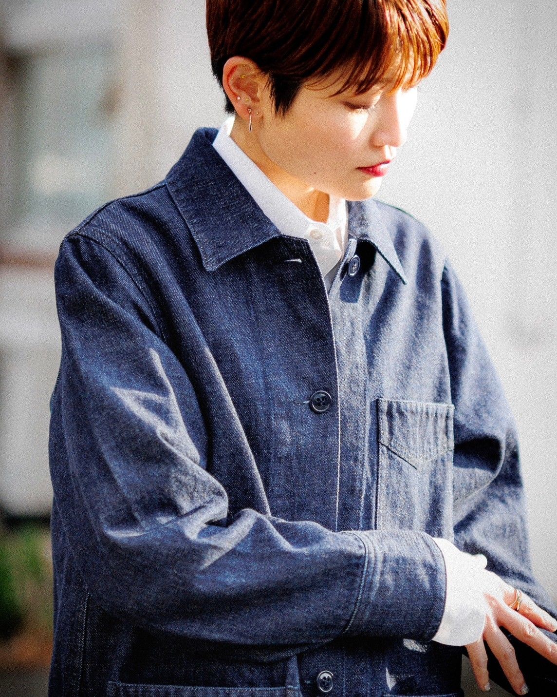 J.B.ATTIRE 25SS 新作Paris Denim Jacket setup style.2025.1.24