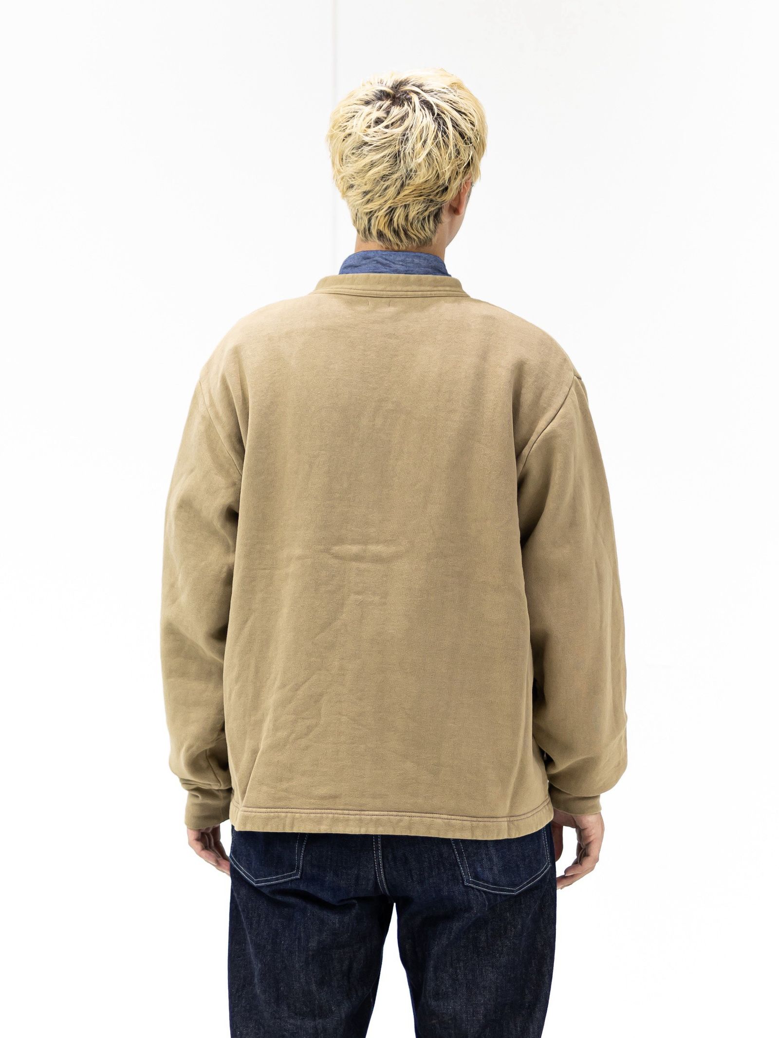 A.PRESSE Vintage Sweat Cardigan(MOCHA)☆9月19日(土)新作発売！