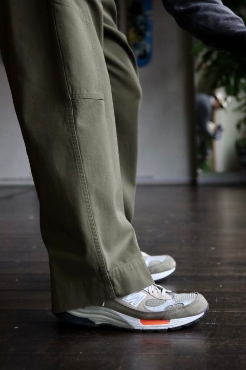 A.PRESSE 23SSパンツ USAF Hemmed Bottoms(23SAP-04-14M)OLIVEスタイル