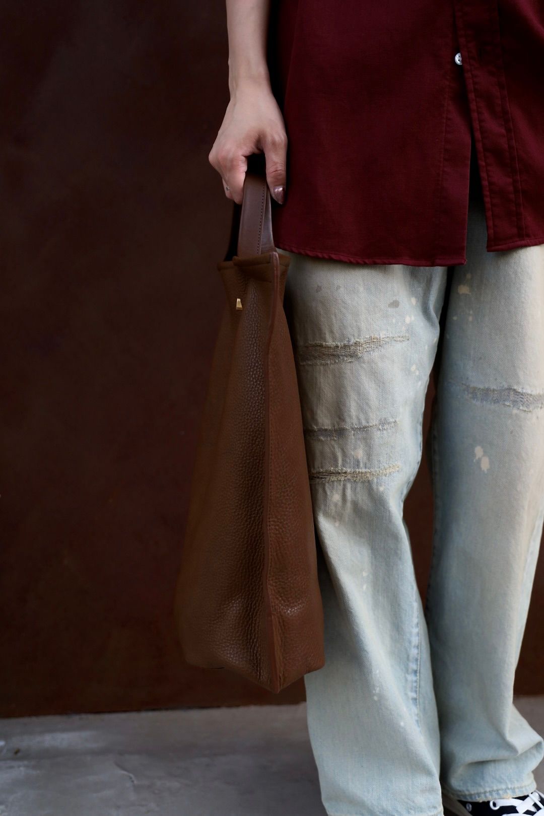 Hender Scheme - エンダースキーマ バッグ twist hand bag large(zw-b
