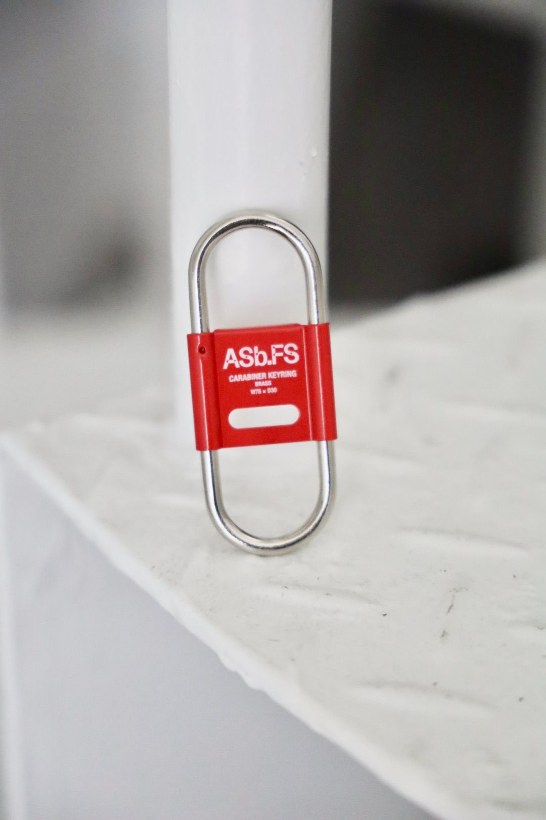 フレッシュサービス AS×FS CARABINER KEYRING(FSP253-99160AS)RED☆8月30日(土)発売！
