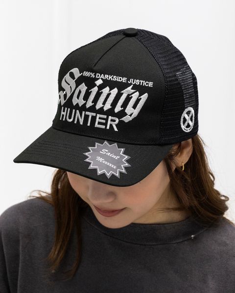 セントマイケル 26SS  SAINTY HUNTER BH_MESH CAP(SM-MK8-0000-C37)BLACK☆4月29日(水)発売！