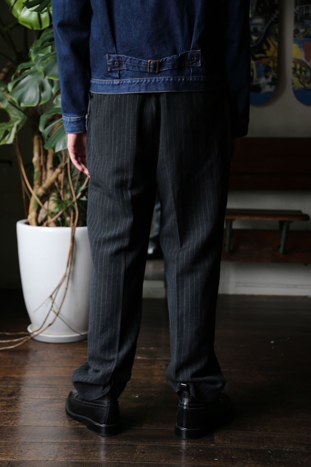 CIOTA 本藍スビンコットン13.5ozデニムGジャン(JKLM-101M-NIDBL-D) style.2021.8.22
