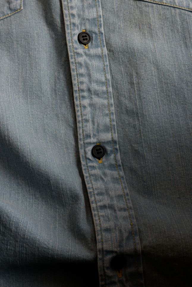 ファンダメンタル 26SS KYTE SHIRT 3YR WASH(FA26SH13U)INDIGO☆新作発売！