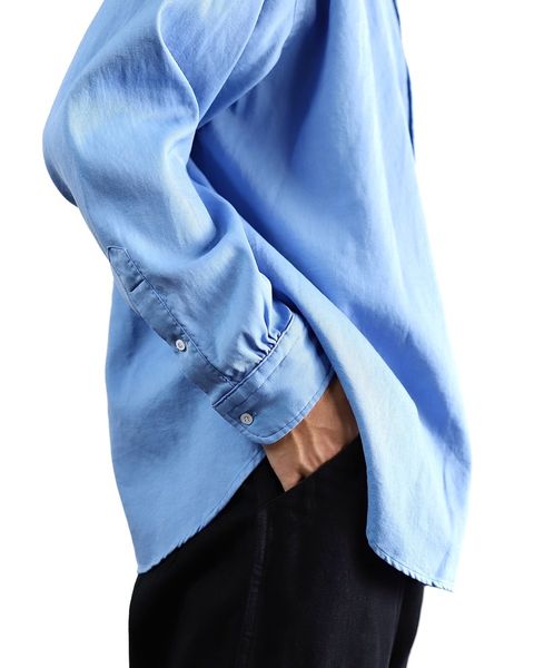A.PRESSE 24SS 新作 Sub Wool Navy Blazer style&Double Weave TwillRegular Collar Shirt style 2024.2.29