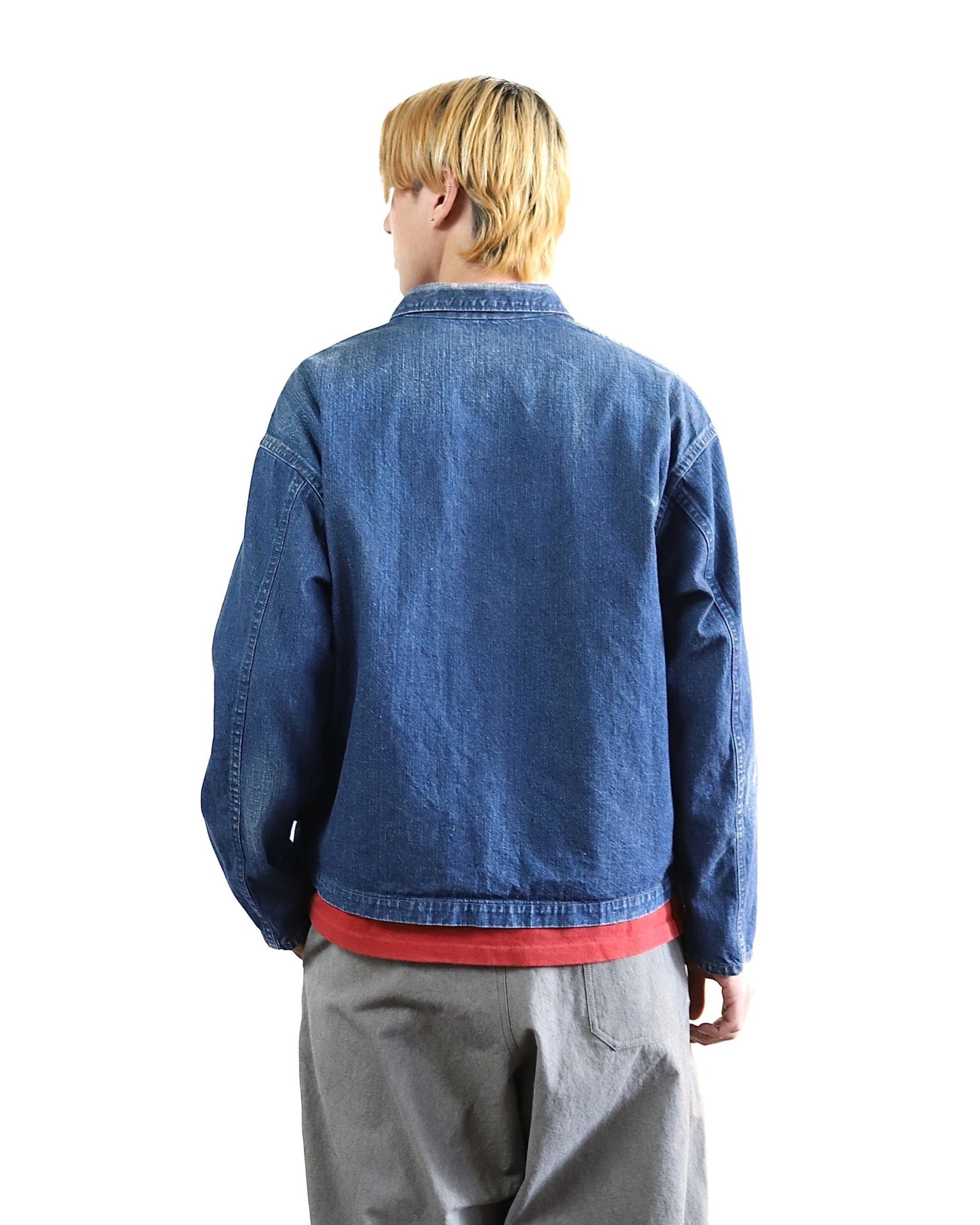 通販超激安[最安値]A.PRESSE US NAVY Denim Jacket 3 ジャケット・アウター