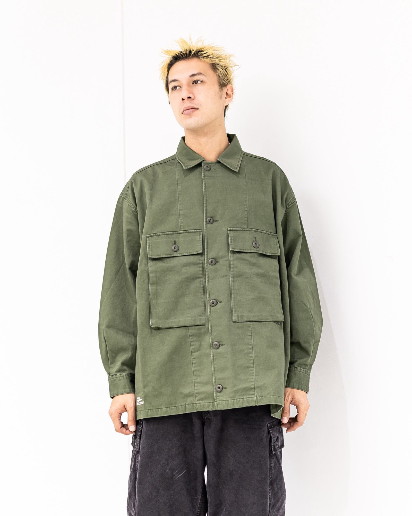 FreshService UTILITY FATIGUE SHIRT(OLIVE)10月11日(土)新作発売！