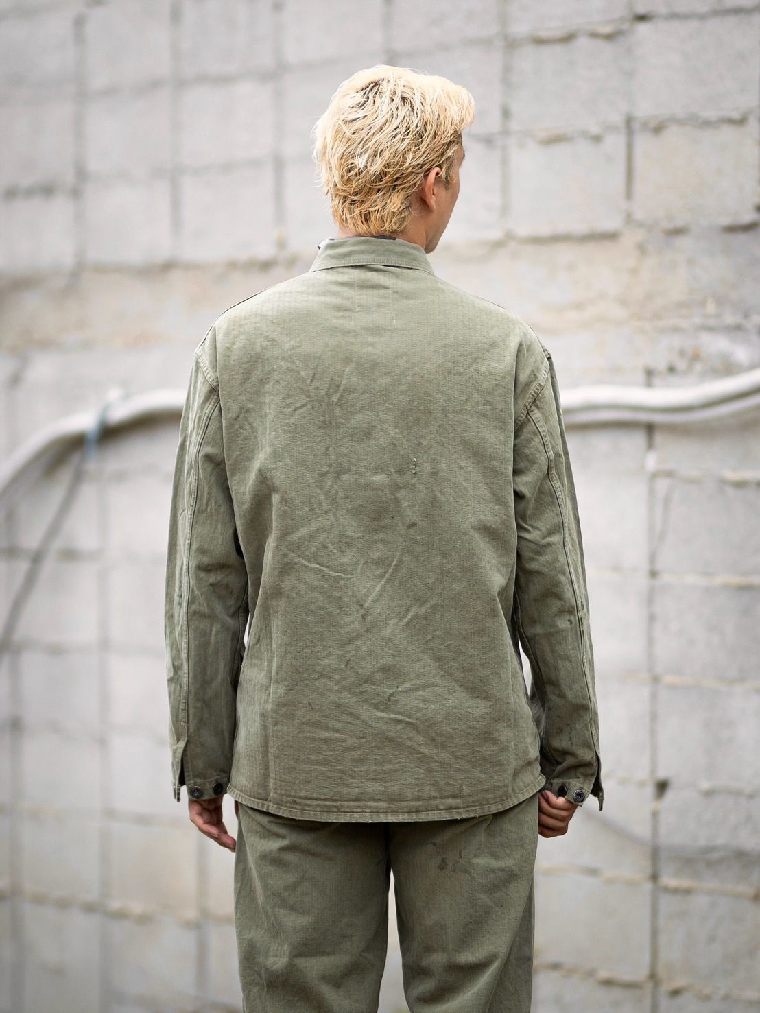 BOW WOW 26FW P47 HBT JACKET(BWU-P4HJ)OLIVE GREEN☆9月5日(土)11:00発売！