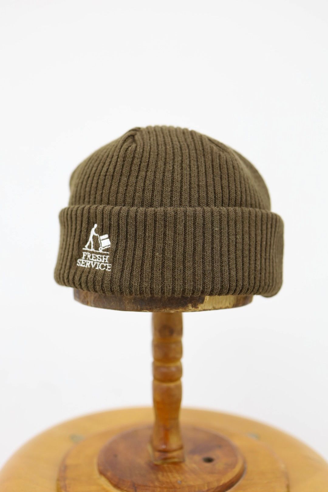 フレッシュサービスTHERMAL RIB KNIT WATCH CAP(FSP254-90069)KHAKI☆11月15日(土)発売！
