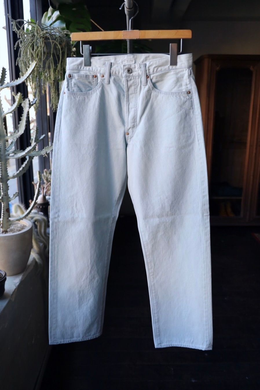 ファウンダ 25SS DENIM PANTS(015FD251008)FADE