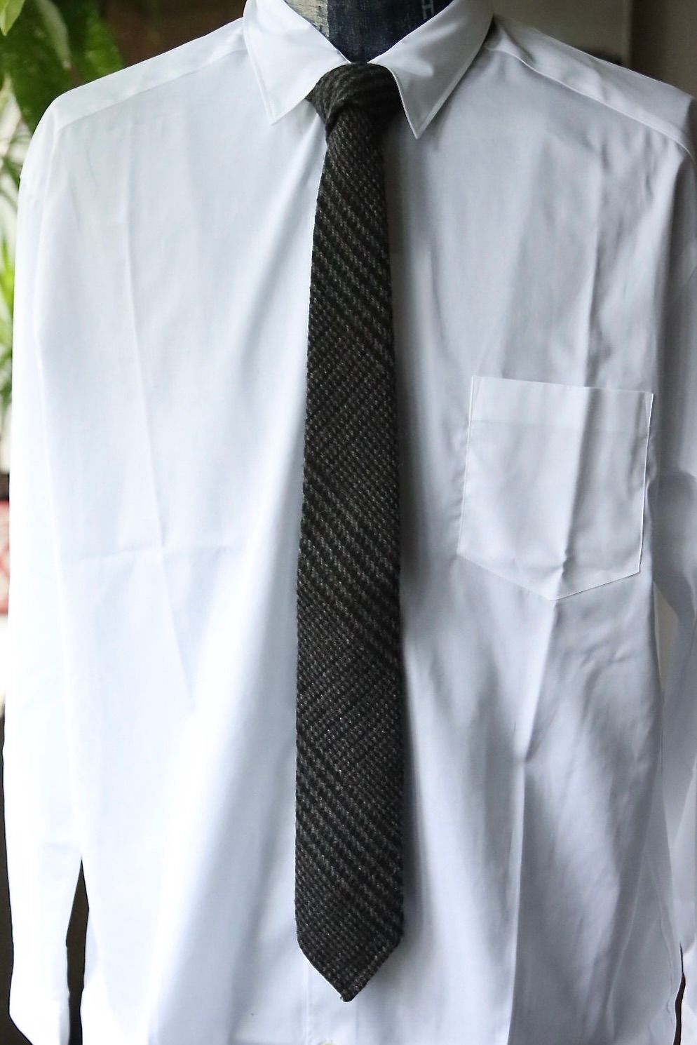 エンダースキーマ 25SA  tweed necktie(xu-c-twn)brown