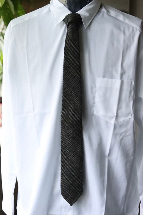 エンダースキーマ 25SA  tweed necktie(xu-c-twn)brown