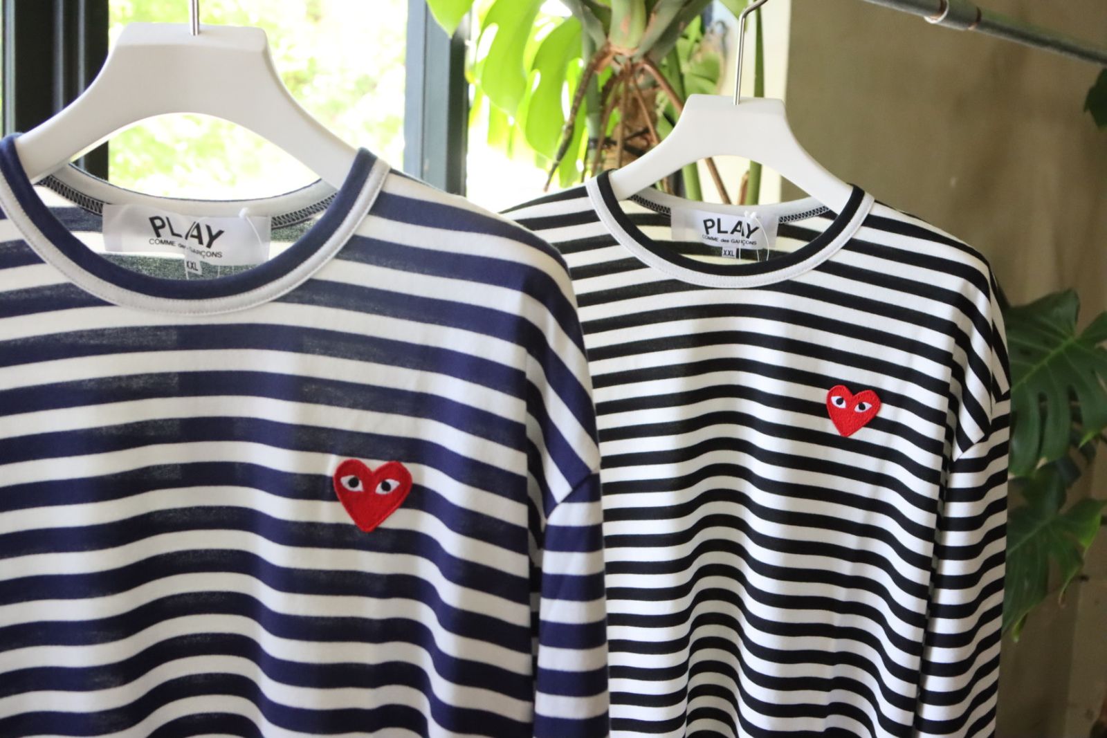 プレイコムデギャルソン ボーダーTシャツ (BLACK/WHITE)☆11月1日(土)再入荷！