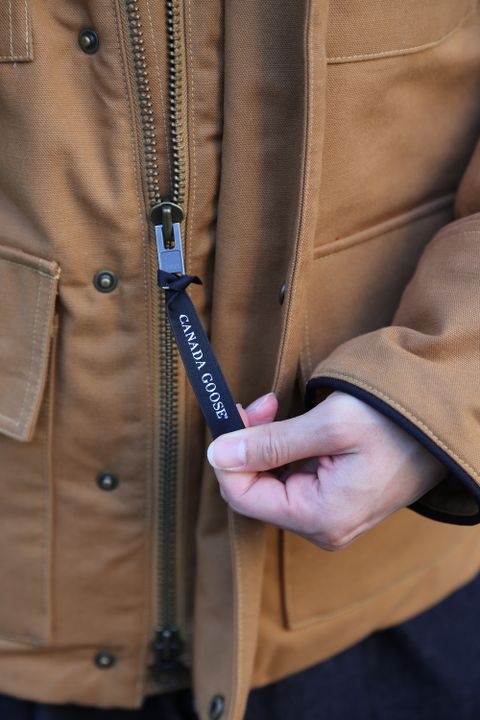 CANADA GOOSE×JUNYA WATANABE MAN 綿ダックコラボレーションダウンジャケット"BROWN"Style.2020.11.16..
