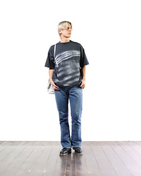YOKE 24SS ABSTRACT PAINTED T-SHIRT Style 2024.6.9