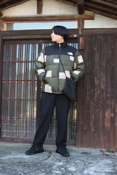 eYe JUNYA WATANABE MAN × THE NORTH FACE WネームNUPTSE JACKET style.2022.11.27