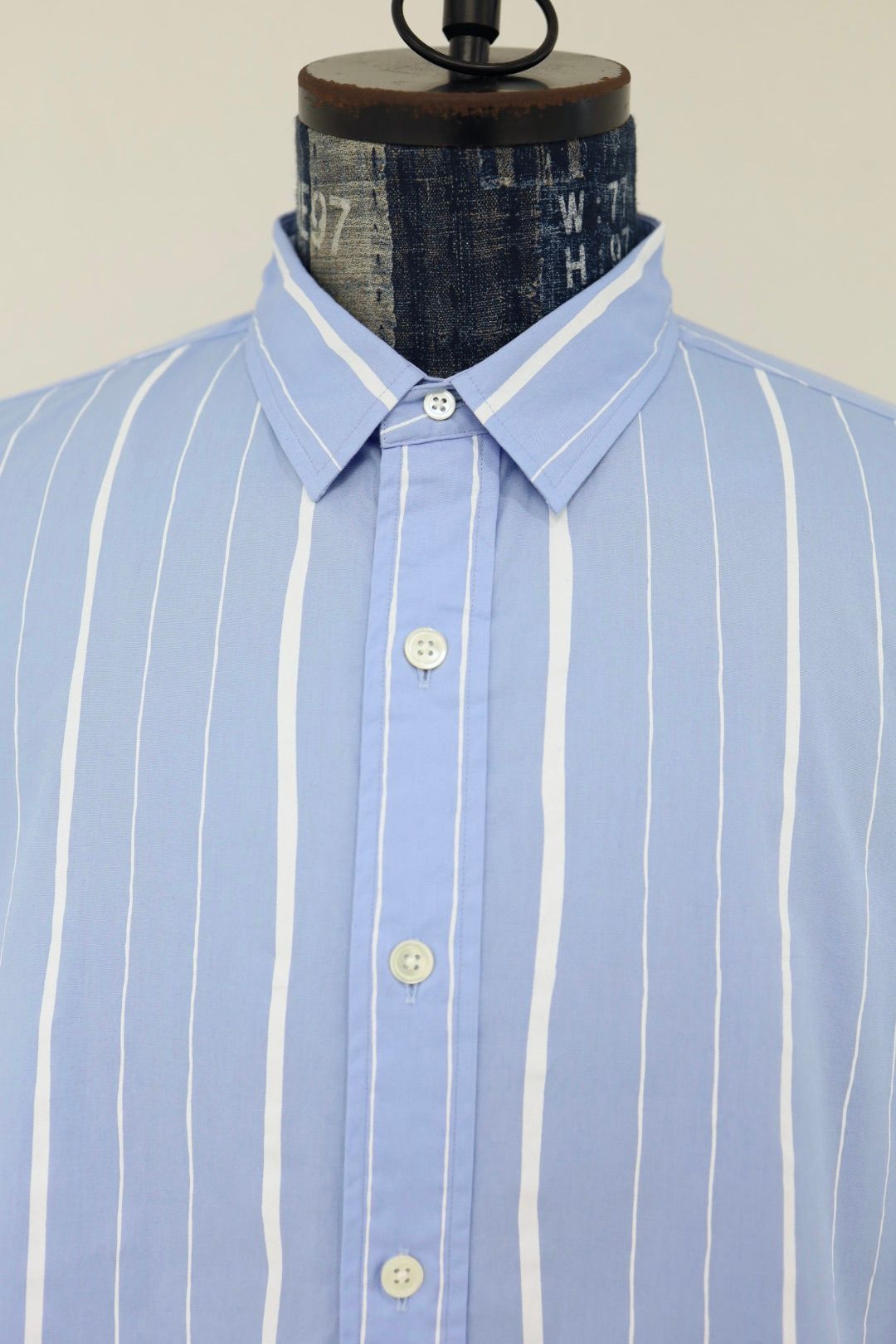 S.F.C 26SS エスエフシー COTTON STRIPE SS SHIRT(SFCSS26S09)Sax☆5月9日(土)発売！