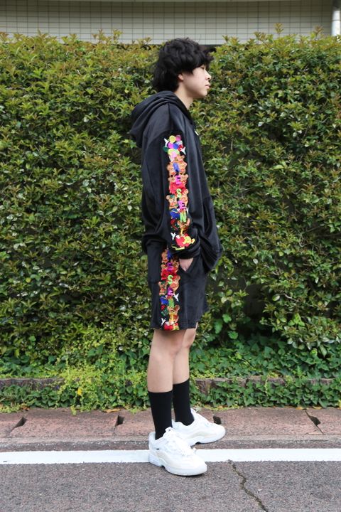 doublet CHAOS EMBROIDERY COMFY HOODIE style. 2021.04.16.
