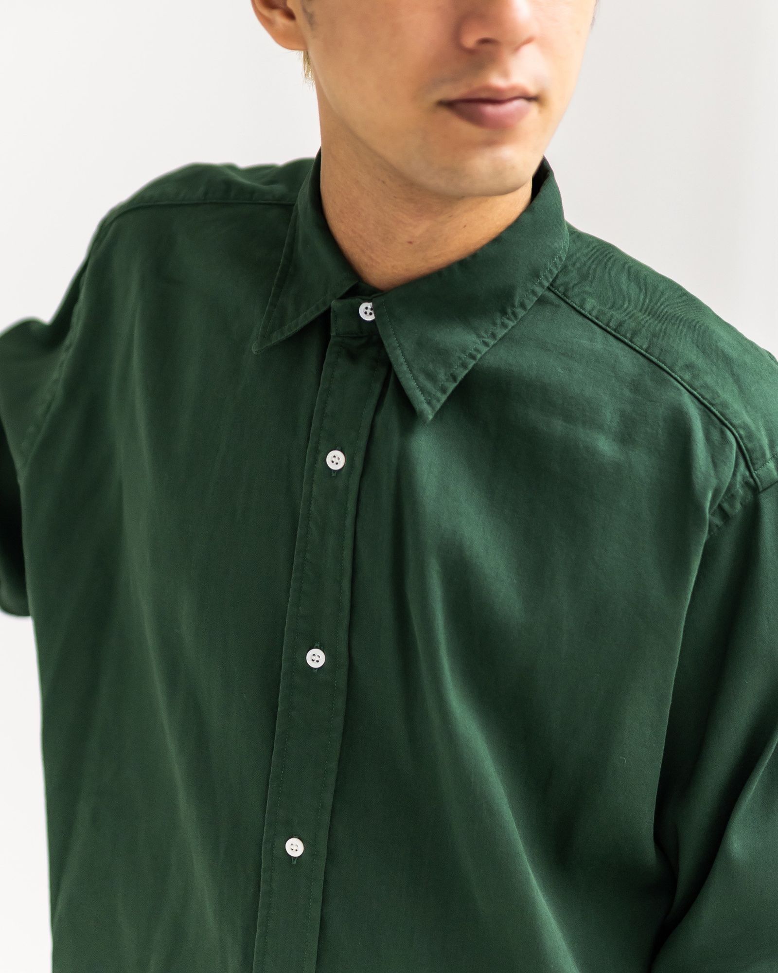 A.PRESSE Double Weave Twill Regular Collar Shirt 9月27日(土)新作発売！