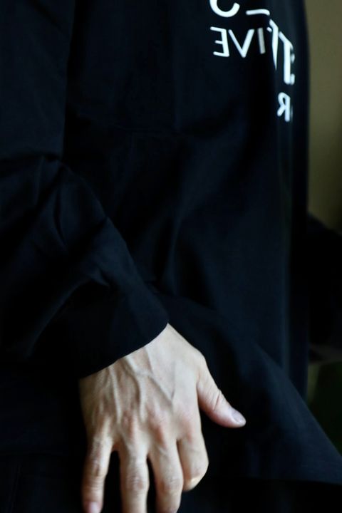 S.F.C 23FW TAILORED SHIRT JACKET"BLACK"スタイル
