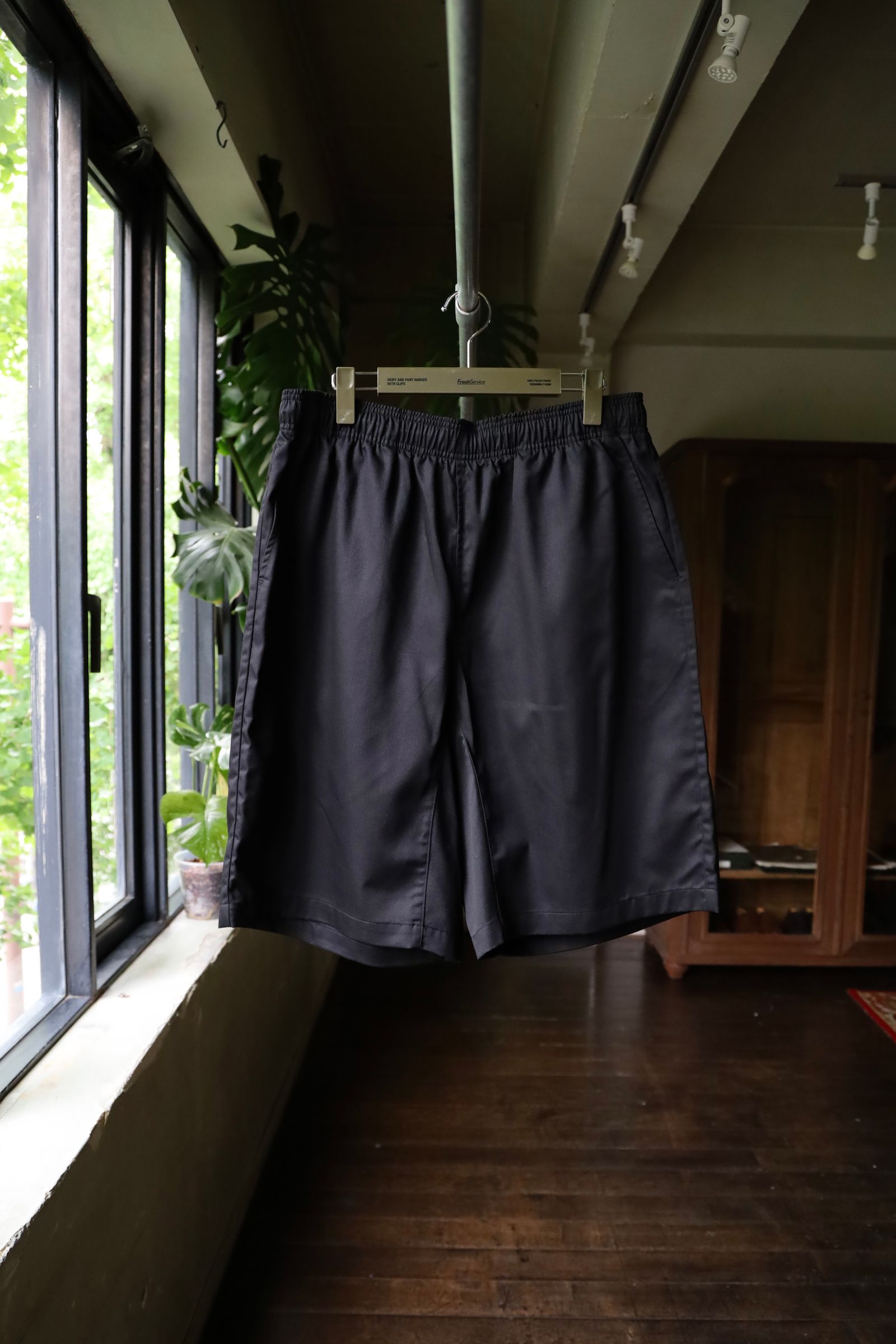 フレッシュサービス CORPORATE EASY SHORTS(BLACK)