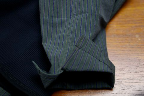 COMME des GARCONS HOMME 26SS ワッフルヘンリー切替えカットソースタイル