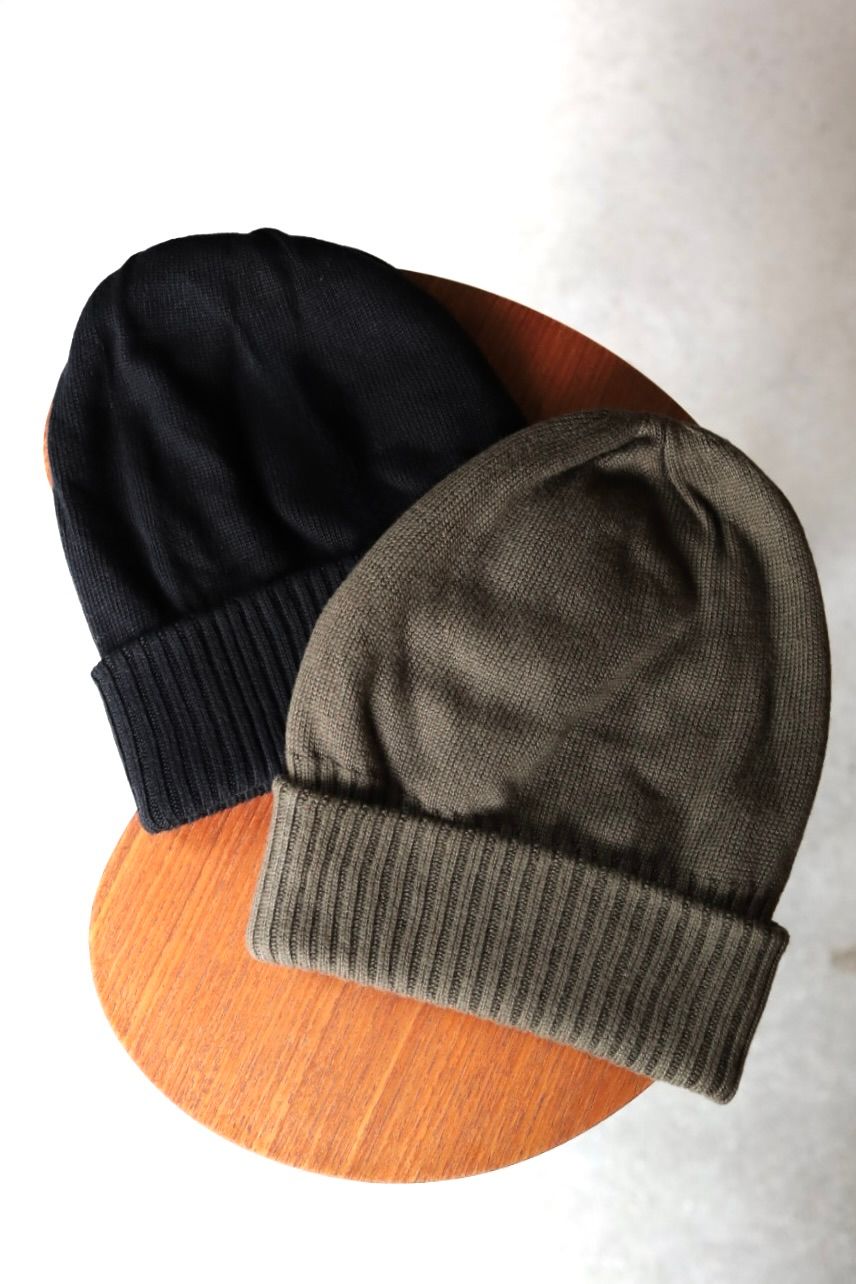 Yohji Yamamoto POUR HOMME 26AW ニットキャップ (HW-H04-464)BLACK☆新作発売！