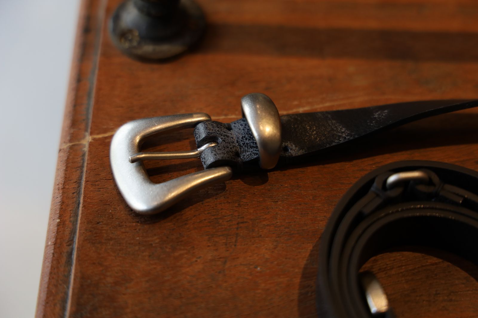 YOKE - ヨーク25SS LEATHER NALLOW WESTERN BELT(YK25SS0983A YOKE - ヨーク25SS LEATHER NALLOW WESTERN BELT(YK25SS0983A