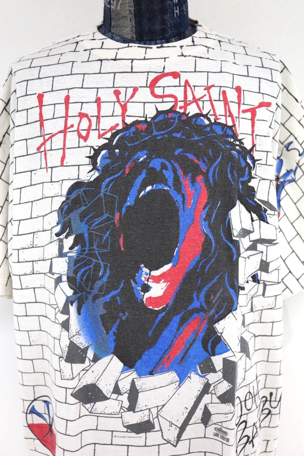 セントマイケル 26SS HOLY SAINT_SS T-SHIRT(SM-MK8-0000-012)WHITE☆5月16日(土)発売！