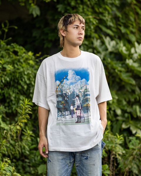 セントマイケル 26AW 時をかける少女_SS T-SHIRT(SM-MK1-0000-C84)WHITE☆7月13日(月)発売！