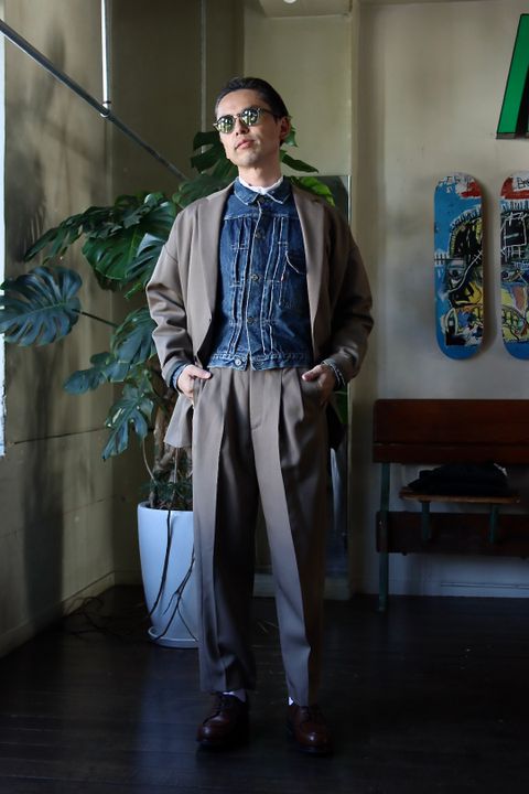 Dulcamara よそいきセットアップ"MOCHA BROWN"style.2021.10.8.