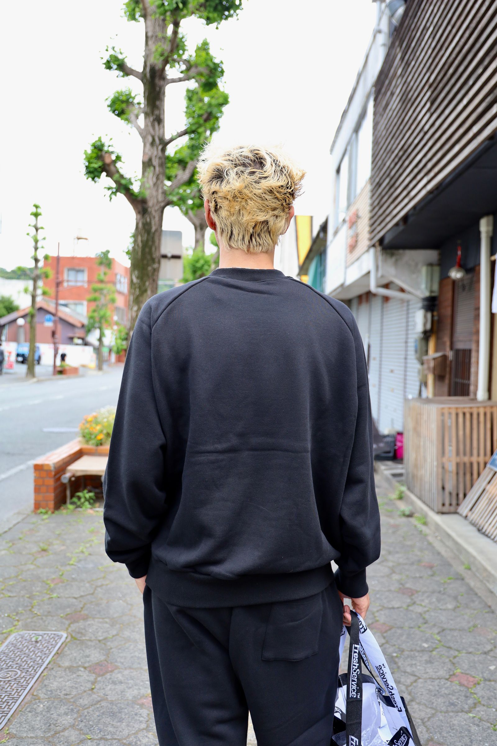 FreshService VIBTEX for FreshService SWEAT CREW NECK PULLOVER (BLACK) 5月31日(土)新作発売！