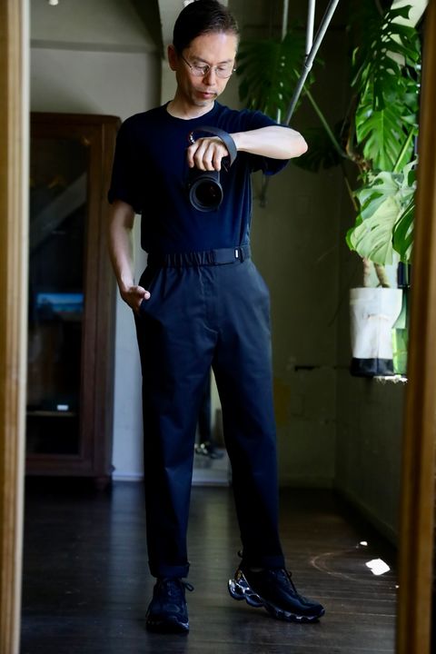 Graphpaper Solotex Twill Slim Chef Pantsスタイル.2024.5.20.