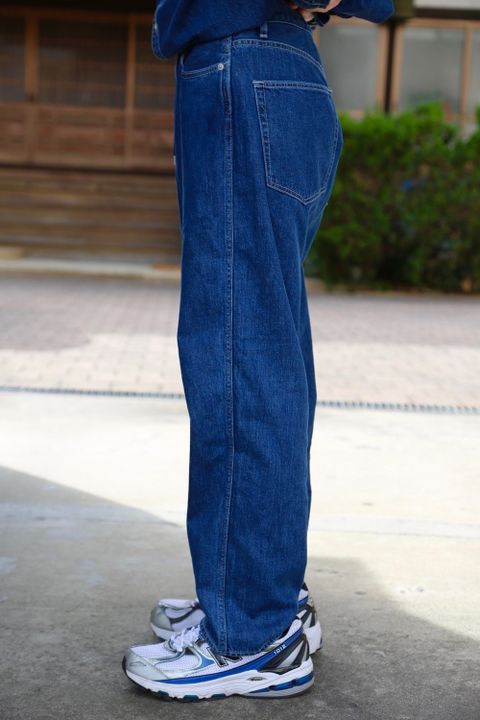 Graphpaper 2021春夏コレクション Denime Regular Collar Shirt & Denime Five Pocket Pants style.2020.12.20.