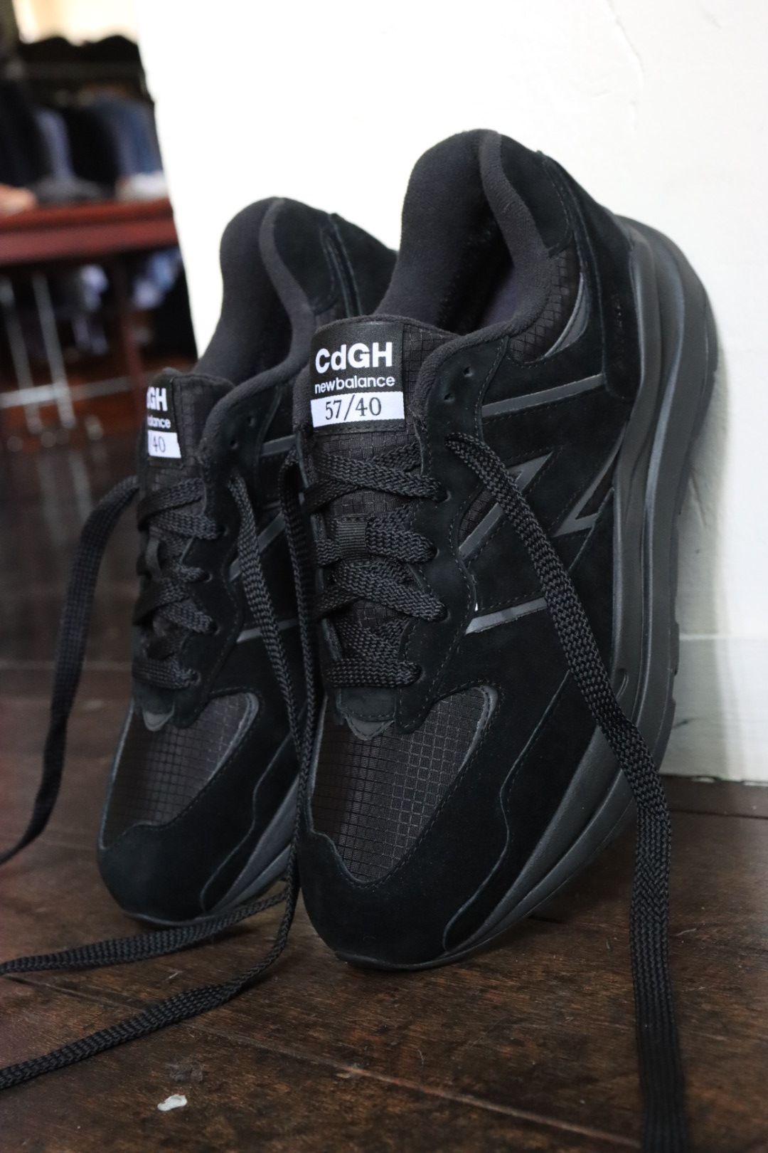 CDG × New Balance 57/40 GORE-TEX Black - スニーカー