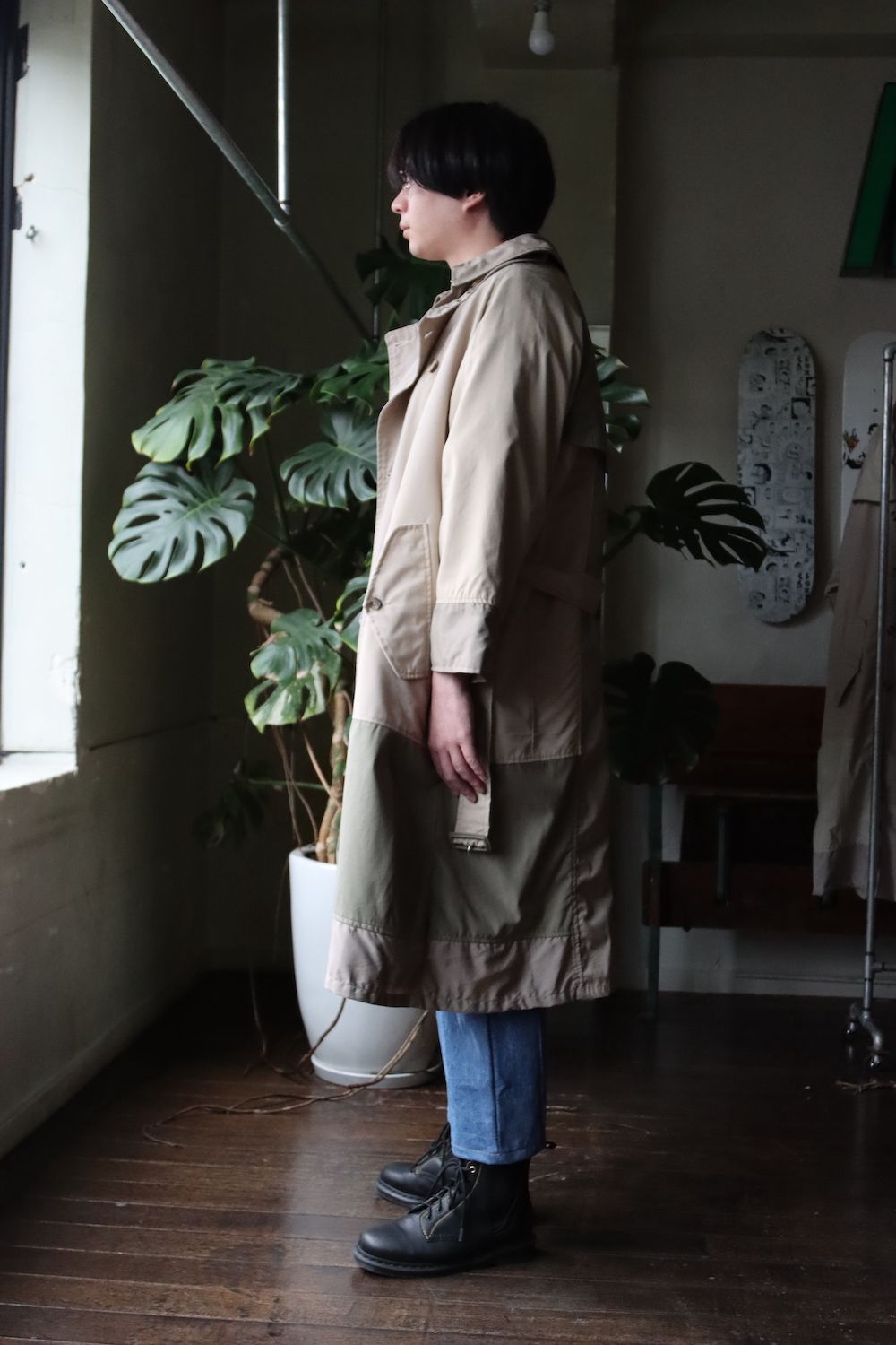 seeall RECONSTRUCTED TRENCH COAT | www.mariaflorales.com.ar