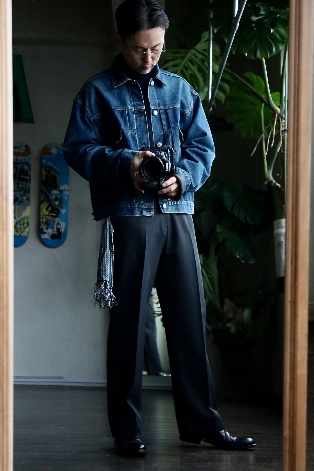 A.PRESSE - アプレッセ23SSパンツ Covert Cloth Trousers(23SAP-04