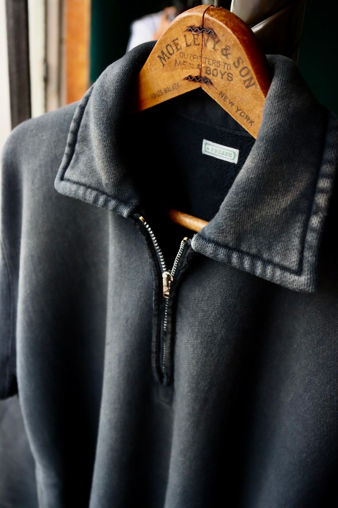 ななしページ ② A.PRESSE - アプレッセ 2025 STYLE2 Vintage Half Zip