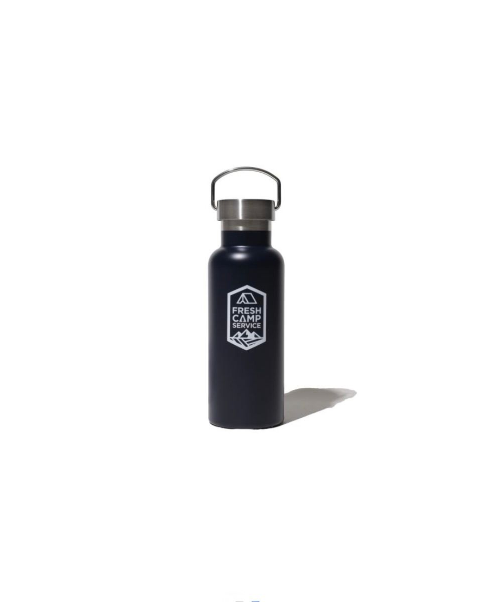 フレッシュサービス  METAL HANDLE THERMO BOTTLE(FSP262-99062)NAVY☆6月27日(土)発売！