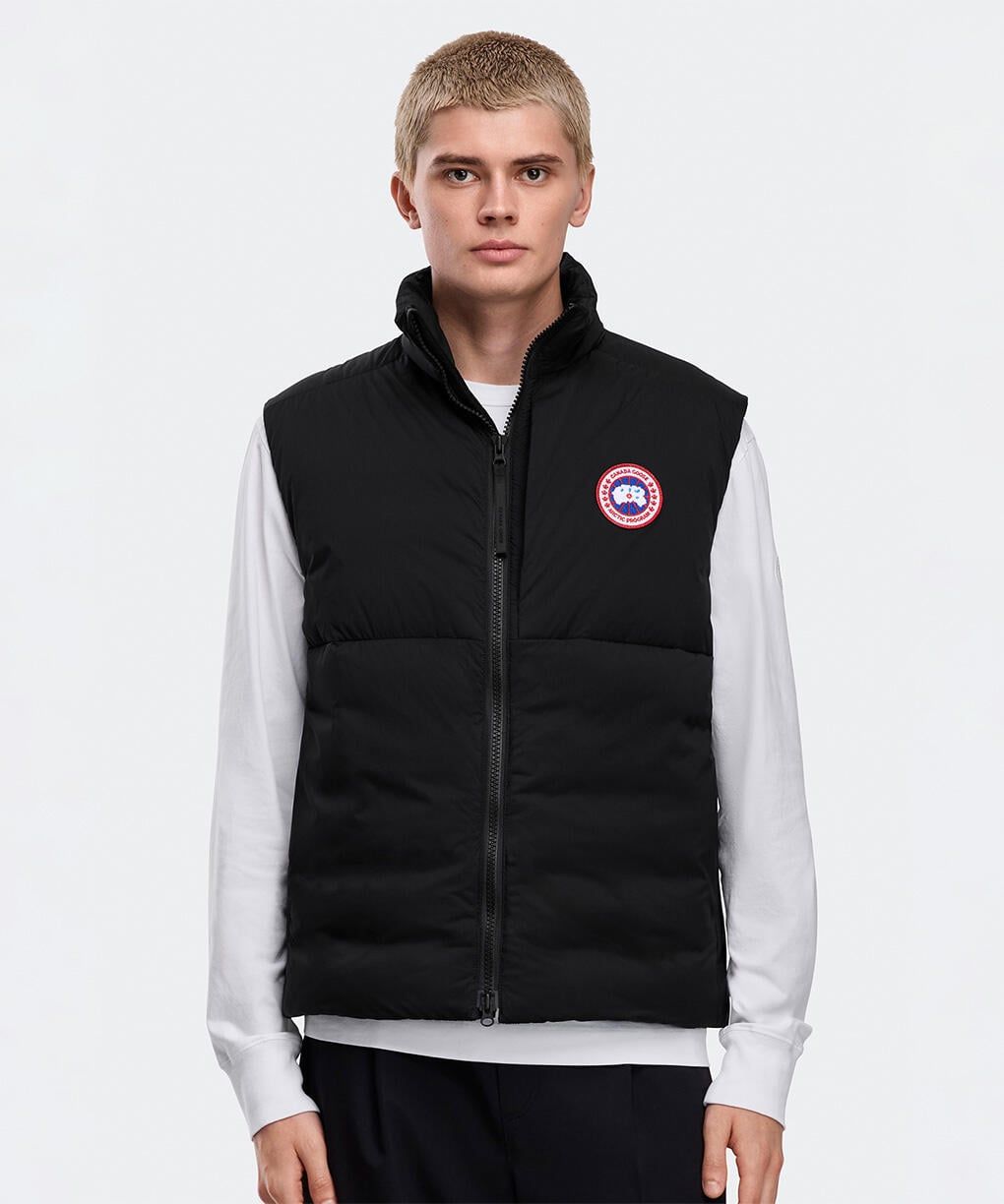 カナダグース ロッジベスト Lodge Vest(4160M)Black☆新作発売！